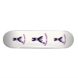 Purple Panda Ping Pong Custom Skateboard