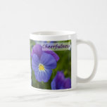 Purple Pansy - Cheerfulness Mug