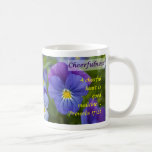 Purple Pansy - Cheerfulness Mug