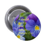 Purple Pansy - Cheerfulness Pins