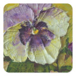 Purple Pansy Sticker