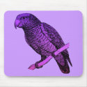 Purple Parrot mousepads