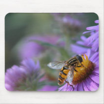 Purple Passion Bee  Mousepad