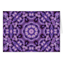Purple Passion Kaleidoscope Card