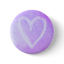 Purple Pastel Heart Badge/Button