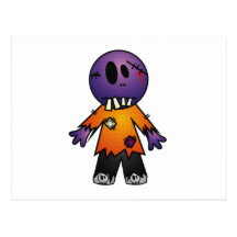 PURPLE PATCHY VICTIM POST CARDS