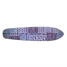 purple pattern skateboard decks