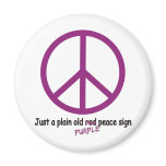 Purple Peace magnets
