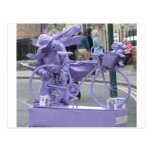 Purple Pedaller Post Cards
