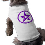 Purple Pentacle Pentagram Pet Clothes