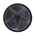 Purple Pentagram magnets