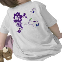 Purple Petals T Shirt