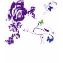 Purple Petals t-shirts