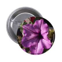 Purple Petunia Pin