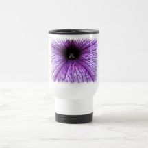 Purple Petunia Travel Mug