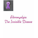 purple_pin, FibromyalgiaThe Invisible Disease t-shirts