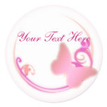 Purple-Pink Butterfly Stickers