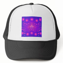 Purple & Pink Fractal Explosions: Mesh Hats