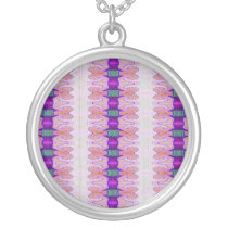 purple pink lace abstract
