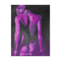Purple Plaits and Panties postcards
