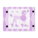 Purple Poodle postcards