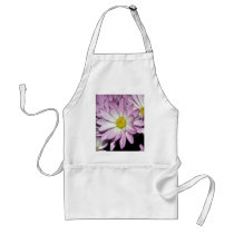 Purple Potted Mum Aprons