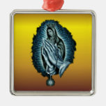 Purple Prayer Blessed Virgin Mary Ornament