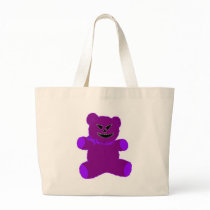 Purple Psycho Teddy Bag