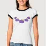 Purple Pumpkins necklace tee shirt