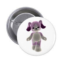 Purple Puppy Button