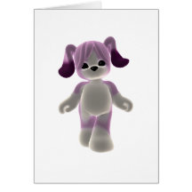 Purple Puppy Card