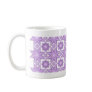 Purple Quilt Pattern Mug