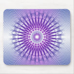 Purple Radial Pattern: Vector Drawing: Mousepad