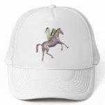 Purple Rearing Pegasus Hat