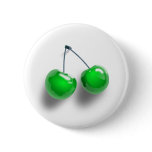 Purple Red Green Virgin Cherry Twin Cherries buttons