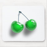 Purple Red Green Virgin Cherry Twin Cherries mousepads