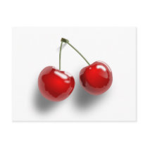 Purple Red Green Virgin Cherry Twin Cherries