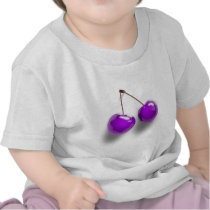 Purple Red Green Virgin Cherry Twin Cherries