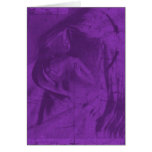 Purple Reflections Greeting Cards