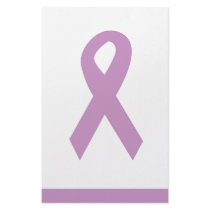 Purple Ribbon Customisable Stationary Customized Stationery