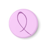 Purple Ribbon Magnet