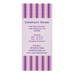 purple ribbons rack cards
