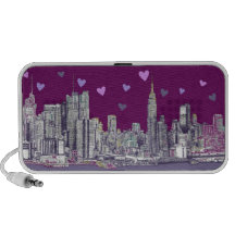 purple romantic New York Travel Speakers