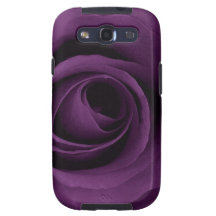 Purple Rose Galaxy SIII Case
