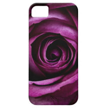 Purple Rose iPhone 5 Cases