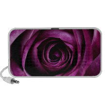 Purple Rose iPhone Speakers