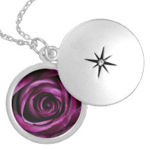 Purple Rose Lockets
