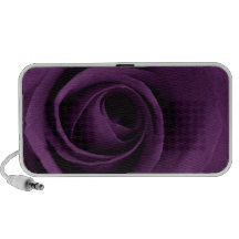 Purple Rose Portable Speaker