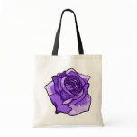 Purple Rose ToteBag