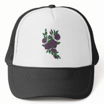 Purple Roses for Renee Mesh Hat